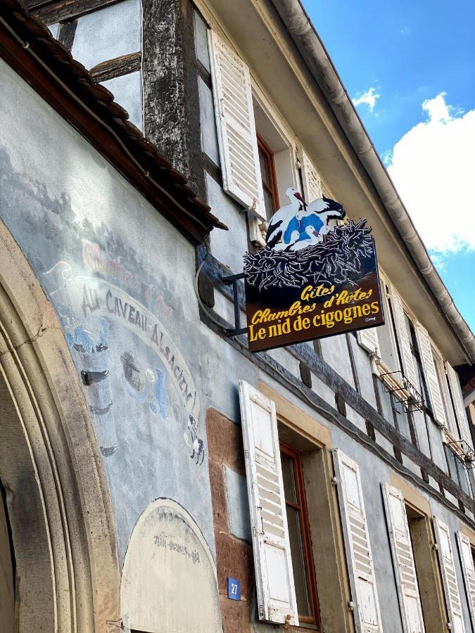 Nid De Cigognes Apartment Rosheim Exterior foto